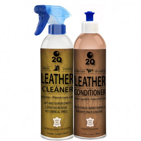 Leather Cleaner & Conditoner Kit, tratamento estofos Cabedal