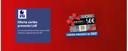 Cartão presente Lidl €50